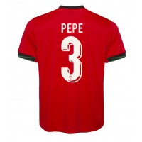 Portugal Pepe #3 Fußballbekleidung Heimtrikot EM 2024 Kurzarm